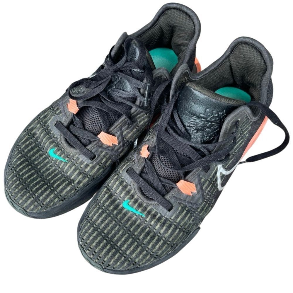 Nike LeBron Witness 6 Basketball Shoes Black Sequoia Crimson Men’s 8.5/10 Women - Picture 2 of 12
